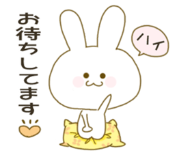 Sticker.little rabbit3 sticker #9185403