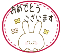 Sticker.little rabbit3 sticker #9185404