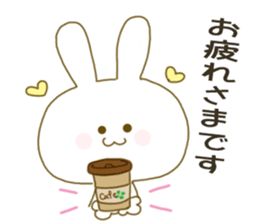 Sticker.little rabbit3 sticker #9185413