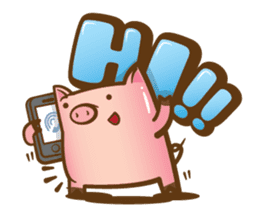 Piggy Briefly (EN) sticker #9185456