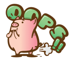 Piggy Briefly (EN) sticker #9185479