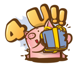 Piggy Briefly (EN) sticker #9185482