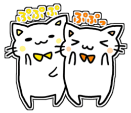 seven rainbow cats sticker #9185652