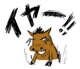 horse and thief sticker #9186038