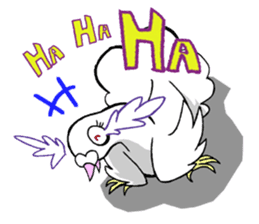 fantail pigeon sticker #9186790