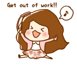 Day of office worker (ENG) sticker #9186854