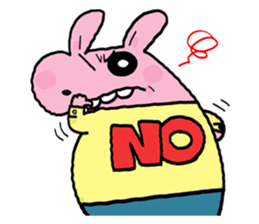 Pinky dog happy 2 sticker #9187324