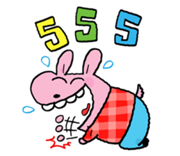 Pinky dog happy 2 sticker #9187325