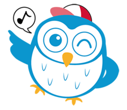 Little Owl's life sticker #9187336