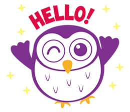 Little Owl's life sticker #9187337