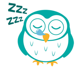 Little Owl's life sticker #9187340