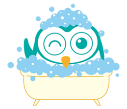 Little Owl's life sticker #9187356