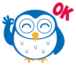 Little Owl's life sticker #9187357