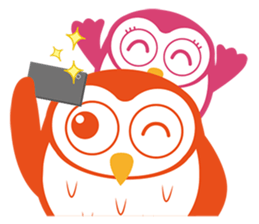 Little Owl's life sticker #9187365
