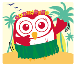 Little Owl's life sticker #9187375