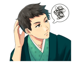 The KIMONO sticker 2 sticker #9187376