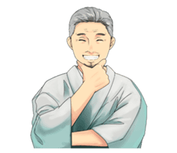 The KIMONO sticker 2 sticker #9187379