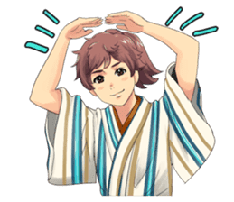 The KIMONO sticker 2 sticker #9187380