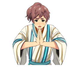 The KIMONO sticker 2 sticker #9187381