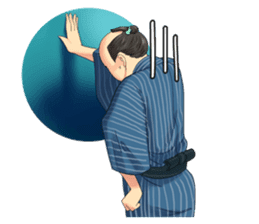 The KIMONO sticker 2 sticker #9187383