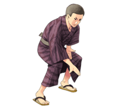 The KIMONO sticker 2 sticker #9187385