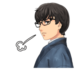 The KIMONO sticker 2 sticker #9187389