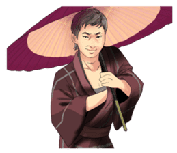 The KIMONO sticker 2 sticker #9187393