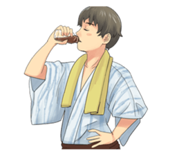 The KIMONO sticker 2 sticker #9187394