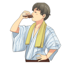 The KIMONO sticker 2 sticker #9187394