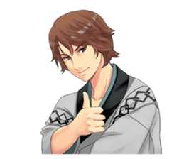 The KIMONO sticker 2 sticker #9187395