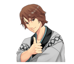 The KIMONO sticker 2 sticker #9187395