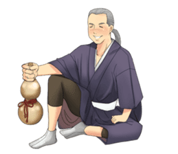 The KIMONO sticker 2 sticker #9187397