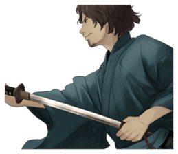 The KIMONO sticker 2 sticker #9187399