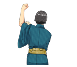 The KIMONO sticker 2 sticker #9187404