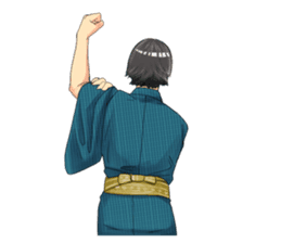 The KIMONO sticker 2 sticker #9187404