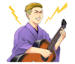 The KIMONO sticker 2 sticker #9187405