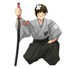 The KIMONO sticker 2 sticker #9187407