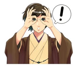 The KIMONO sticker 2 sticker #9187414