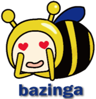 Honey Honey Bee_2 sticker #9187496