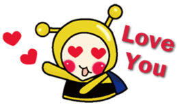 Honey Honey Bee_2 sticker #9187502