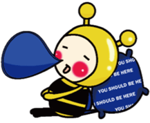 Honey Honey Bee_2 sticker #9187509