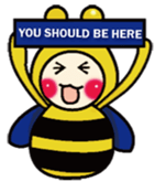 Honey Honey Bee_2 sticker #9187511