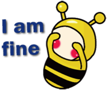 Honey Honey Bee_2 sticker #9187513