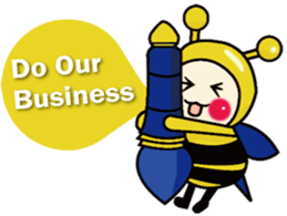 Honey Honey Bee_2 sticker #9187517