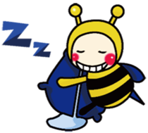 Honey Honey Bee_2 sticker #9187521
