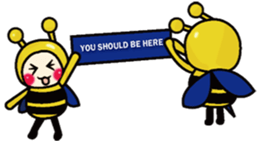 Honey Honey Bee_2 sticker #9187522