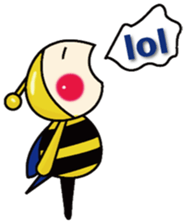 Honey Honey Bee_2 sticker #9187523