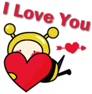 Honey Honey Bee_2 sticker #9187527