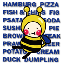 Honey Honey Bee_2 sticker #9187531