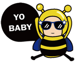 Honey Honey Bee_2 sticker #9187534